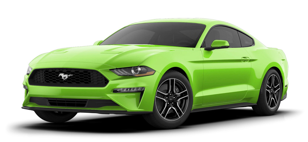 GRABBER LIME - Mustang Ecoboost Fastback MY2020 - USA