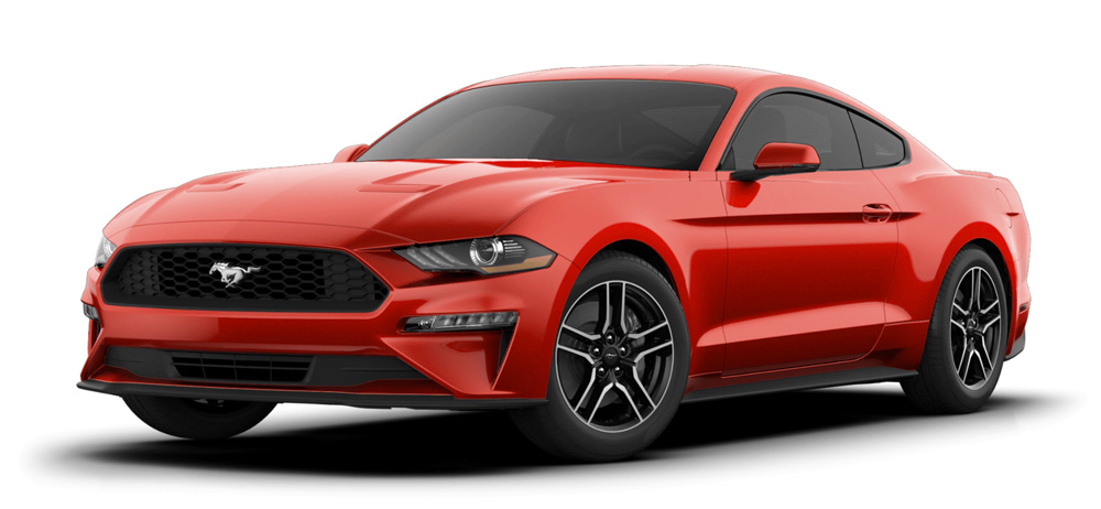 RACE RED - Mustang Ecoboost Fastback MY2020 - USA