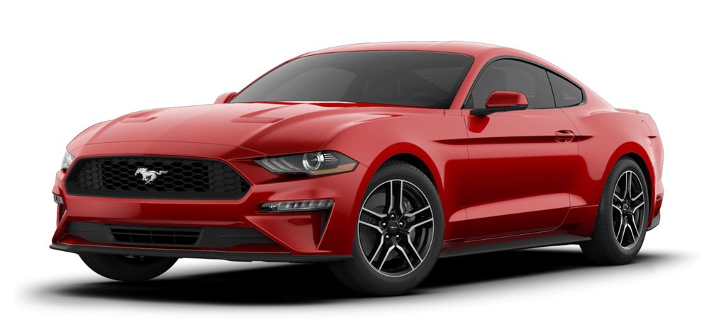 RAPID RED - Mustang Ecoboost Fastback MY2020 - USA