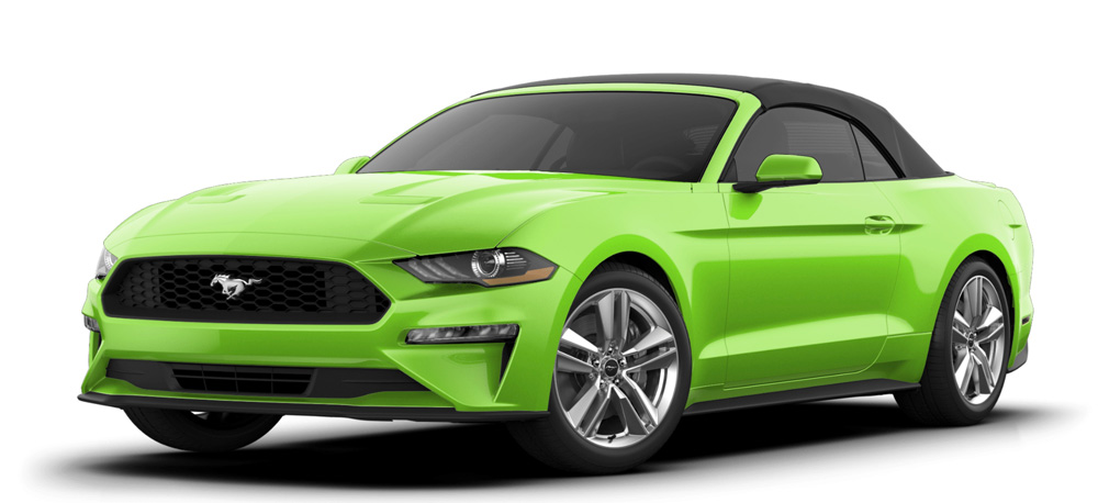 GRABBER LIME - Mustang Ecoboost Convertibile MY2020 - USA