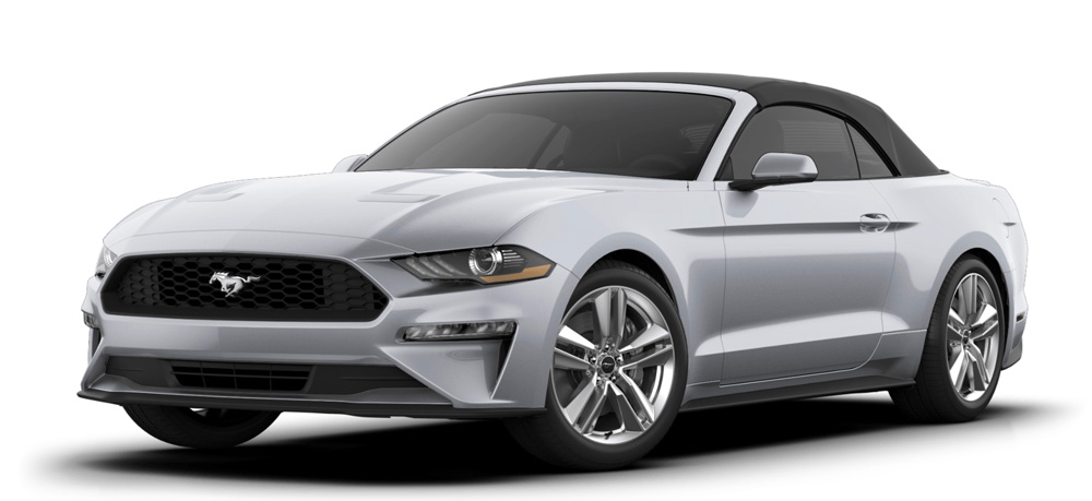 ICONIC SILVER - Mustang Ecoboost Convertibile MY2020 - USA