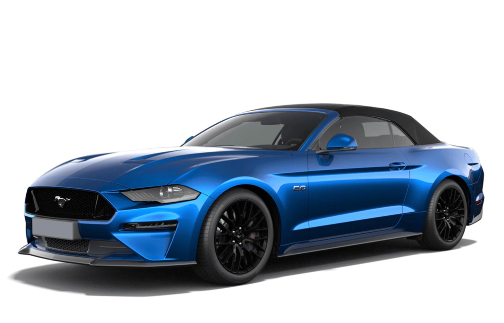 MIAMI BLUE - Mustang GT Convertibile MY2020 - EU