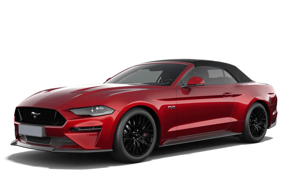 LOS ANGELES RED - Mustang GT Convertibile MY2020 - EU