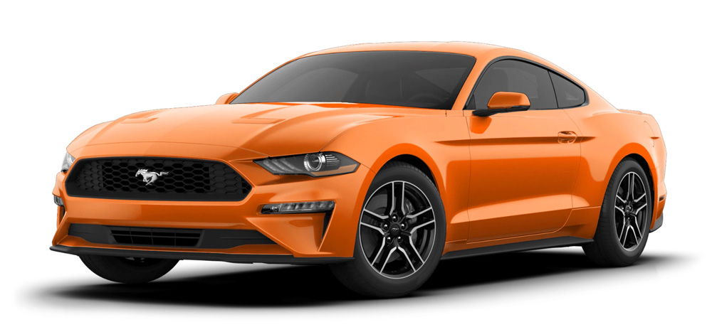 TWISTER ORANGE - Mustang Ecoboost Fastback MY2020 - USA