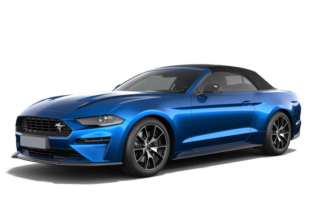 MIAMI BLUE - Mustang Ecoboost Convertibile MY2020 - EU