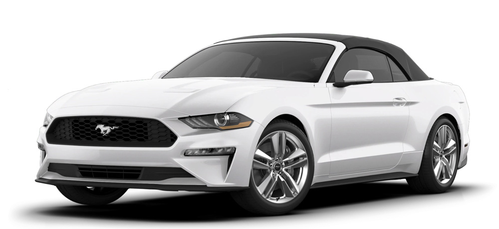 OXFORD WHITE - Mustang Ecoboost Convertibile MY2020 - USA