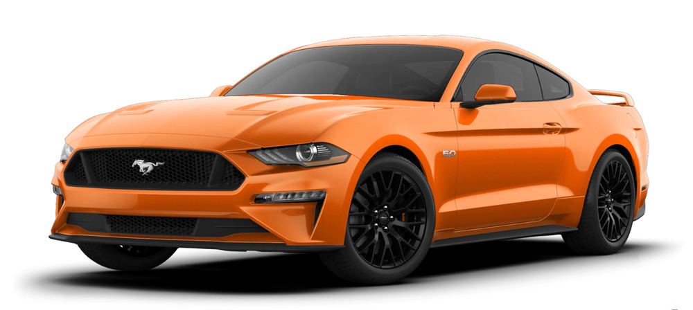 TWISTER ORANGE - Mustang GT Fastback Premium MY2020 - USA