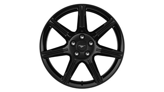 Cerchi in alluminio da 19"x 8,5" verniciati finitura nero ebano