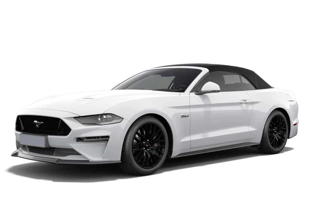 ATLANTA WHITE - Mustang GT Convertibile MY2020 - EU