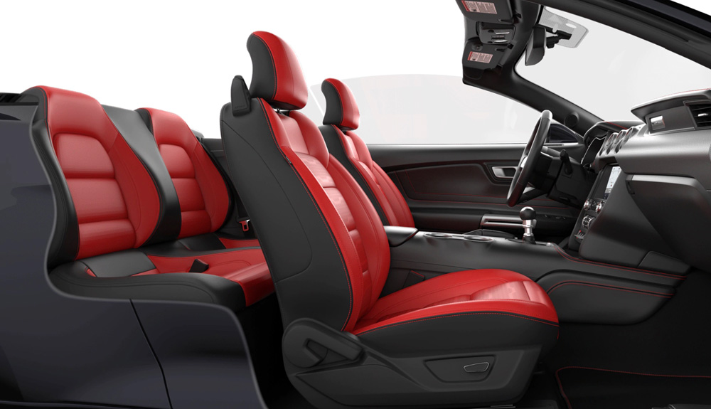 PREMIER LEATHER SNOWSTOPPER RED_Ecoboost Convertibile  Premium MY2020