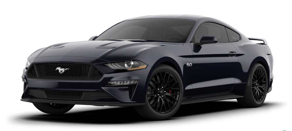 SHADOW BLACK - Mustang GT Fastback MY2020 - USA
