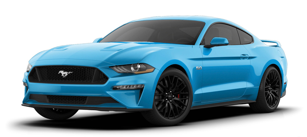 VELOCITY BLUE - Mustang GT Fastback MY2020 - USA