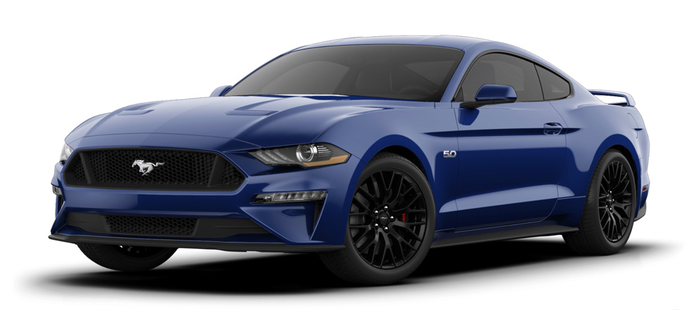 KONA BLUE - Mustang GT Fastback MY2020 - USA