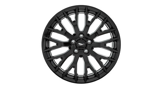 Cerchi in alluminio da 19"x 9"(F) / 19" x 9,5"(R) verniciati finitura  nero ebano