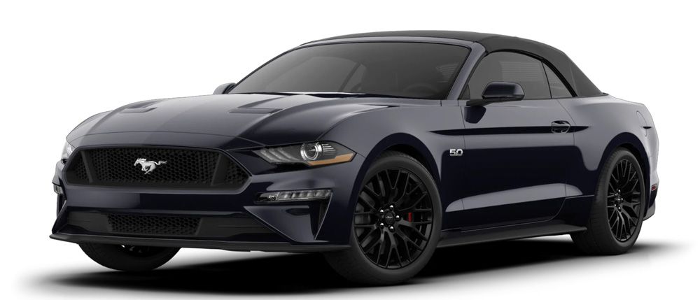 SHADOW BLACK - Mustang GT Premium Convertibile MY2020 - USA