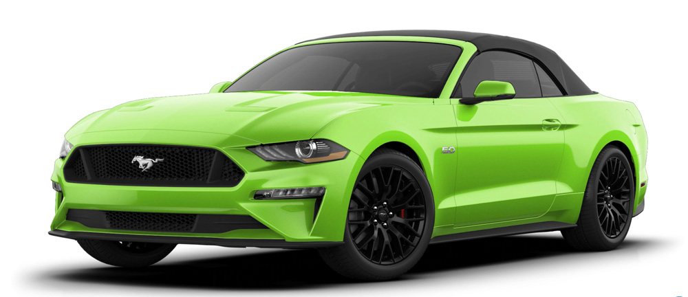 GRABBER LIME - Mustang GT Premium  Convertibile MY2020 - USA