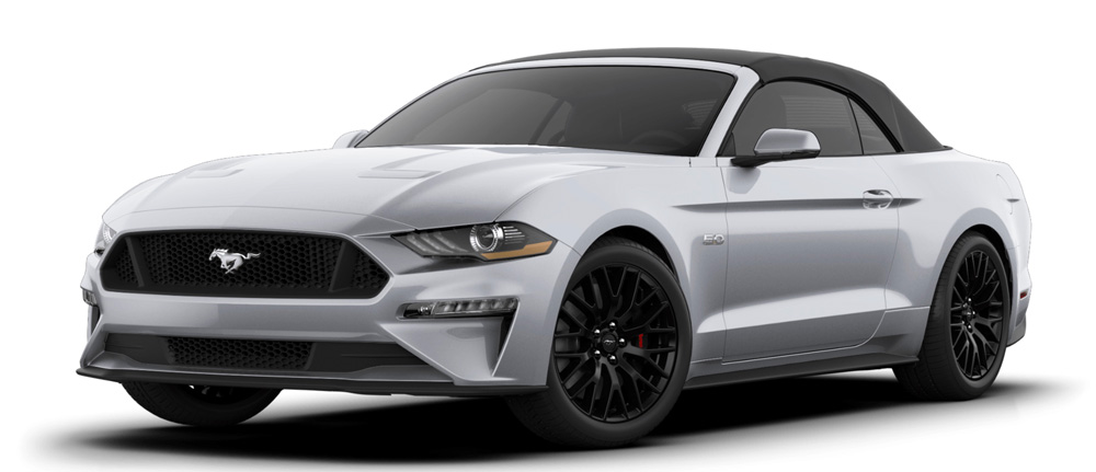 ICONIC SILVER - Mustang GT Premium  Convertibile MY2020 - USA