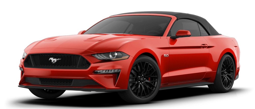RACE RED - Mustang GT Premium  Convertibile MY2020 - USA