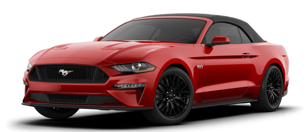 RAPID RED - Mustang GT Premium  Convertibile MY2020 - USA