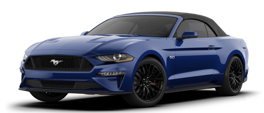 KONA BLUE - Mustang GT Premium  Convertibile MY2020 - USA
