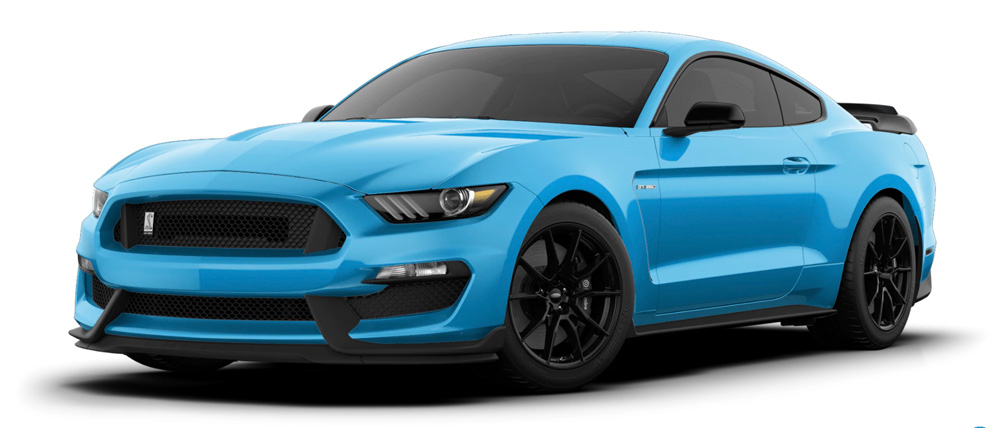VELOCITY BLUE - Mustang SHELBY GT350 Fastback MY2020 - USA