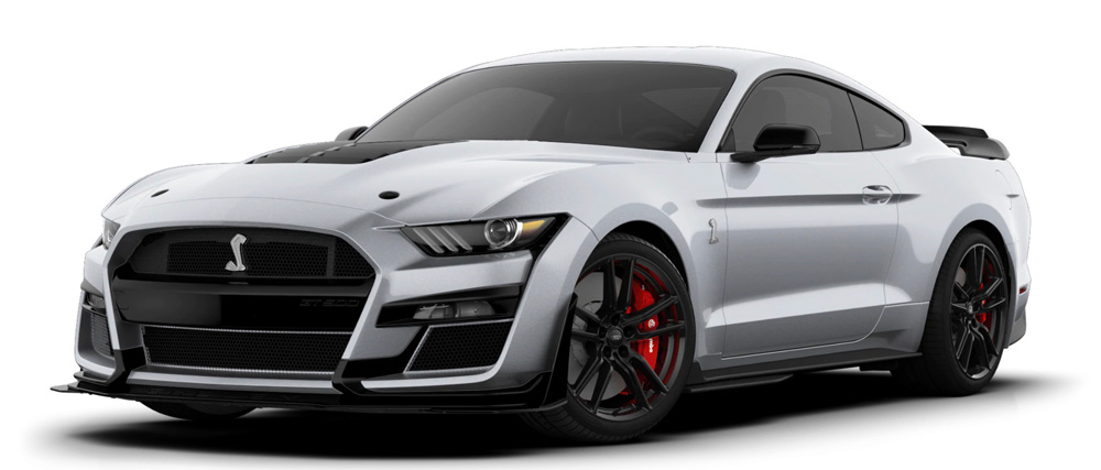 ICONIC SILVER - Mustang SHELBY GT500 Fastback MY2020 - USA