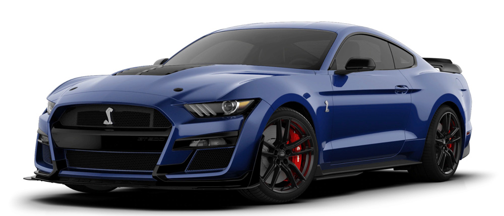 KONA BLUE - Mustang SHELBY GT500 Fastback MY2020 - USA